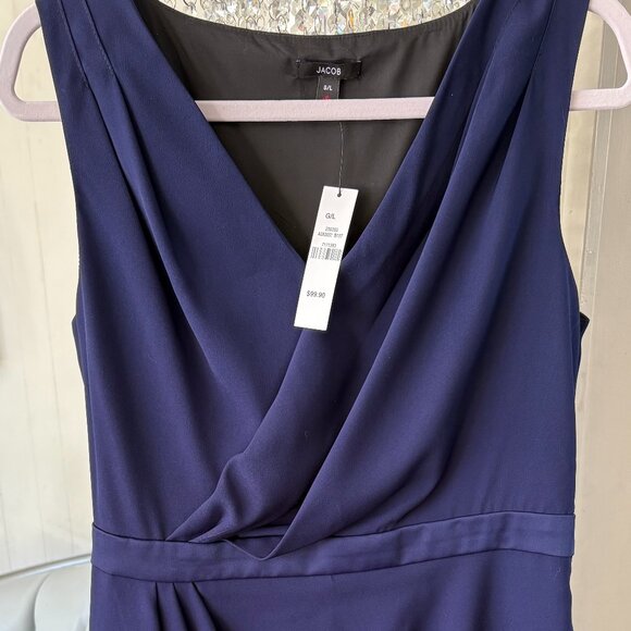 NWT Jacob Navy below the knee dress - Picture 1 of 7